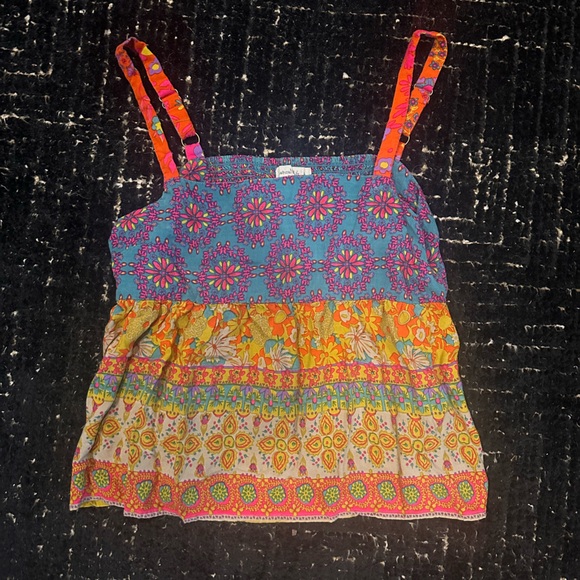 NATURAL LIFE Tops - Natural Life Boho Patchwork Tank Size M So Cute! 🎀